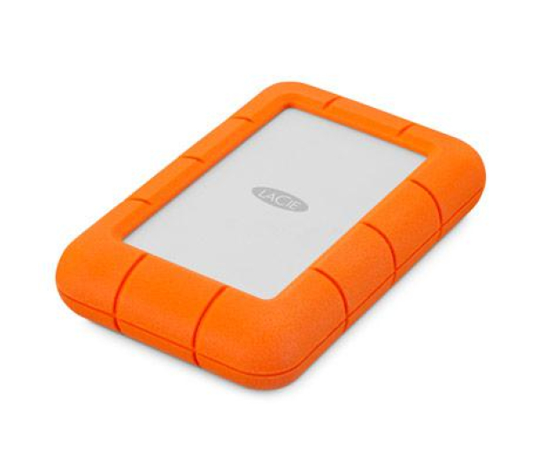 LaCie Rugged Mini 1TB USB 3.2 Gen. 1 Pomarańczowo-Szary - 298286 - zdjęcie 3